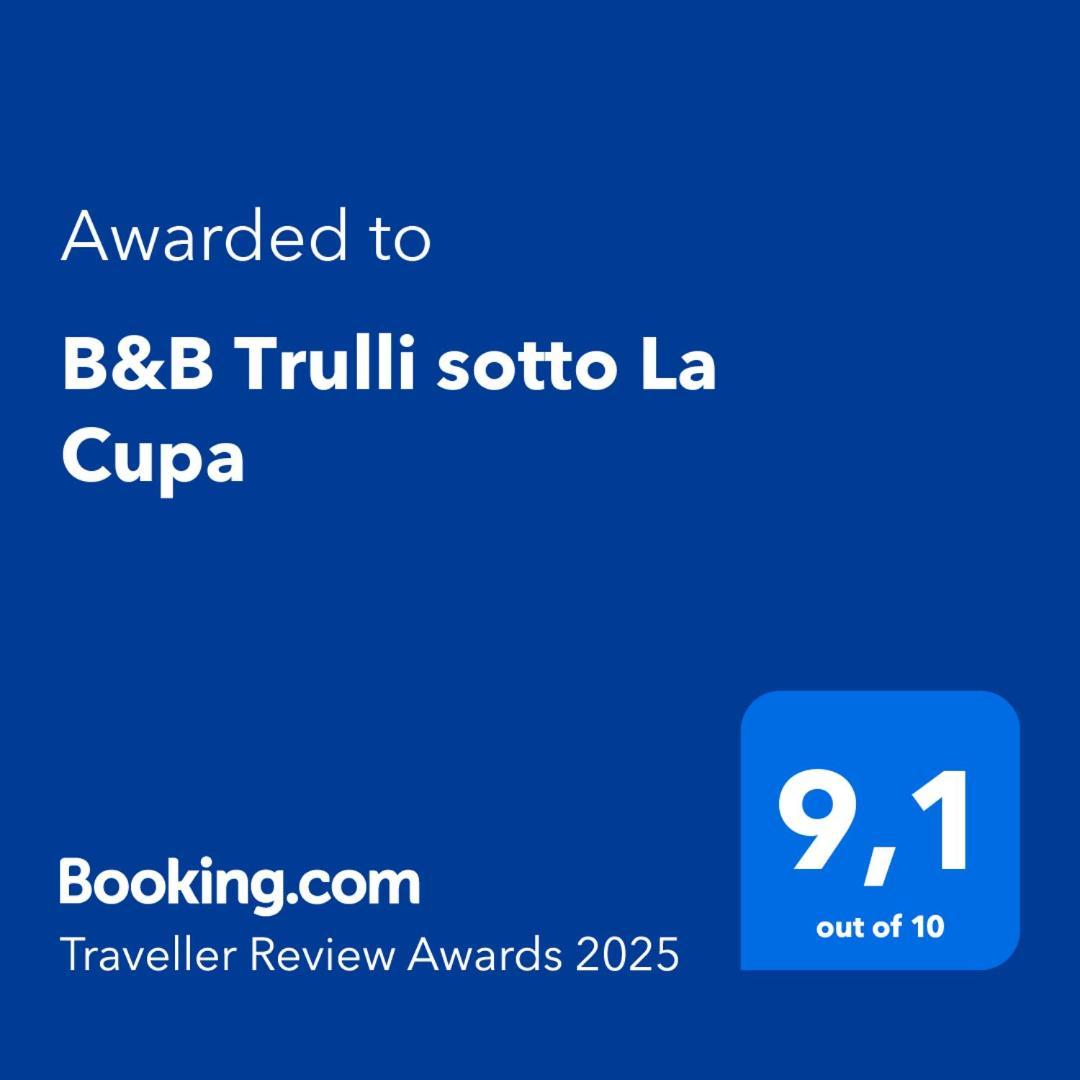 B&B Trulli Sotto La Cupa Martina Franca Exterior foto